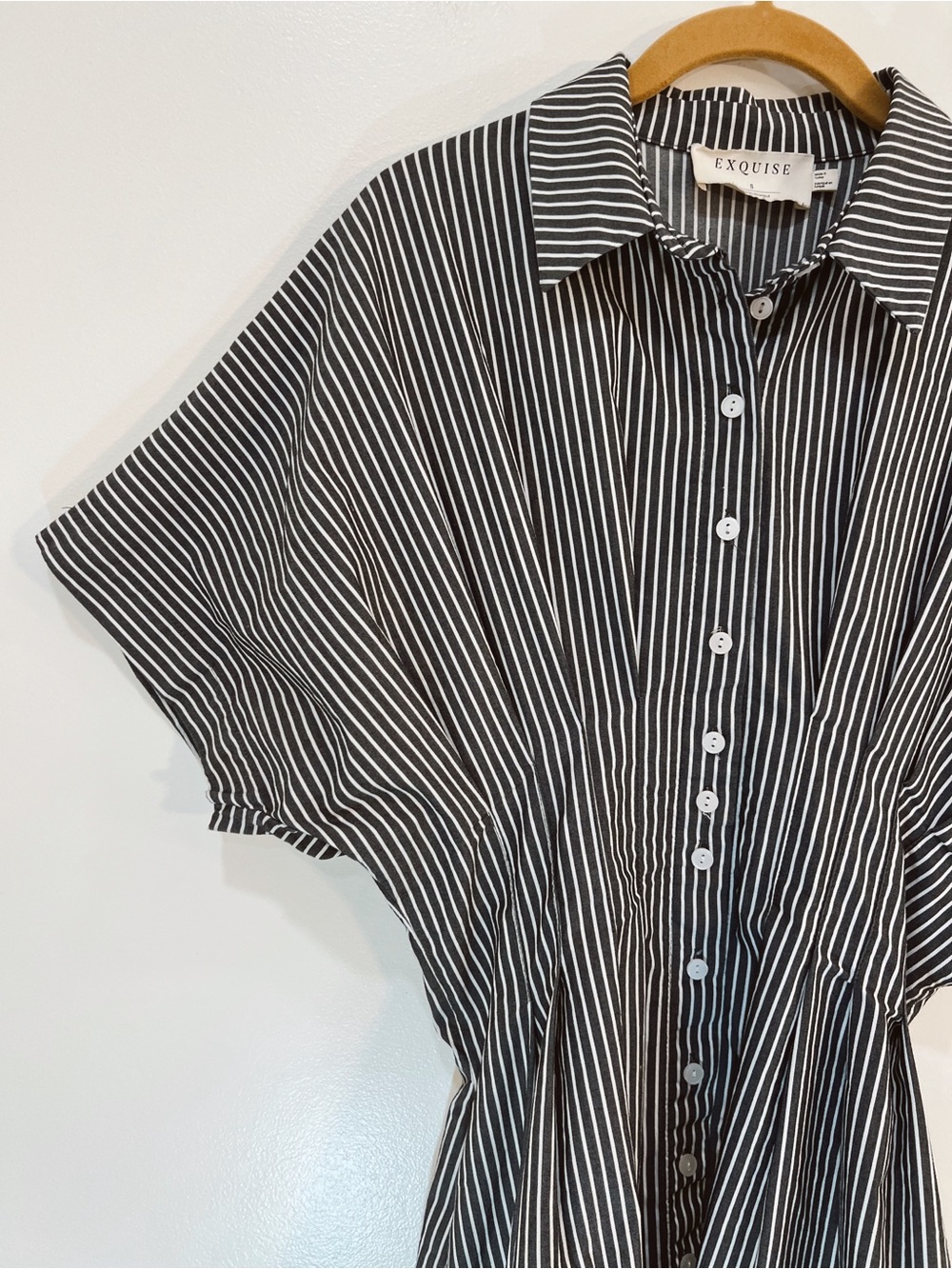 Tobie Mini Shirt Dress by Exquise - Picture 3 of 12